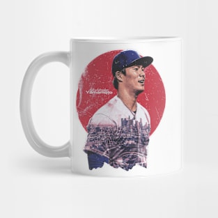 Yoshinobu Yamamoto Los Angeles D Portrait Mug